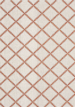 Terra Trellis 5'3" X 7'7" Outdoor Area Rug - Cream, Taupe and Brown