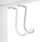 Vega Gaming Desk - White-on-White