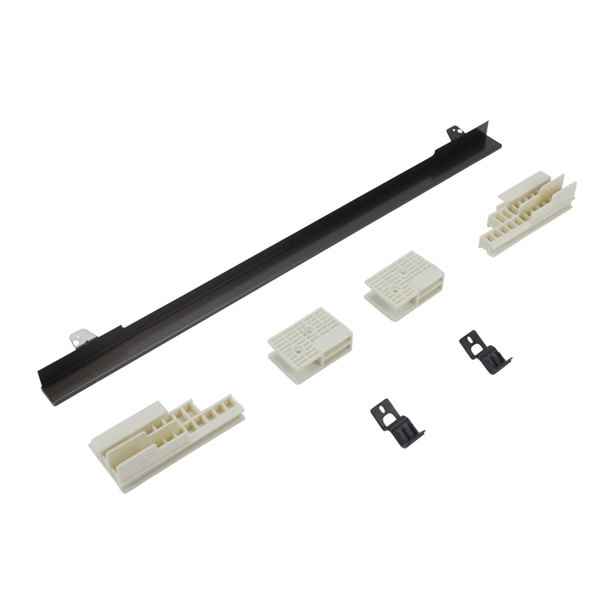 Whirlpool Black Stainless Steel 27" Combination Wall Oven Flush Installation Trim Kit - W11173701
