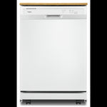 Whirlpool White Heavy-Duty Portable Dishwasher - WDP370PAHW