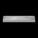 Whirlpool Stainless Steel 30" 270 CFM Range Hood with Dishwasher-Safe Full-Width Grease Filter - WVU17UC0JS
