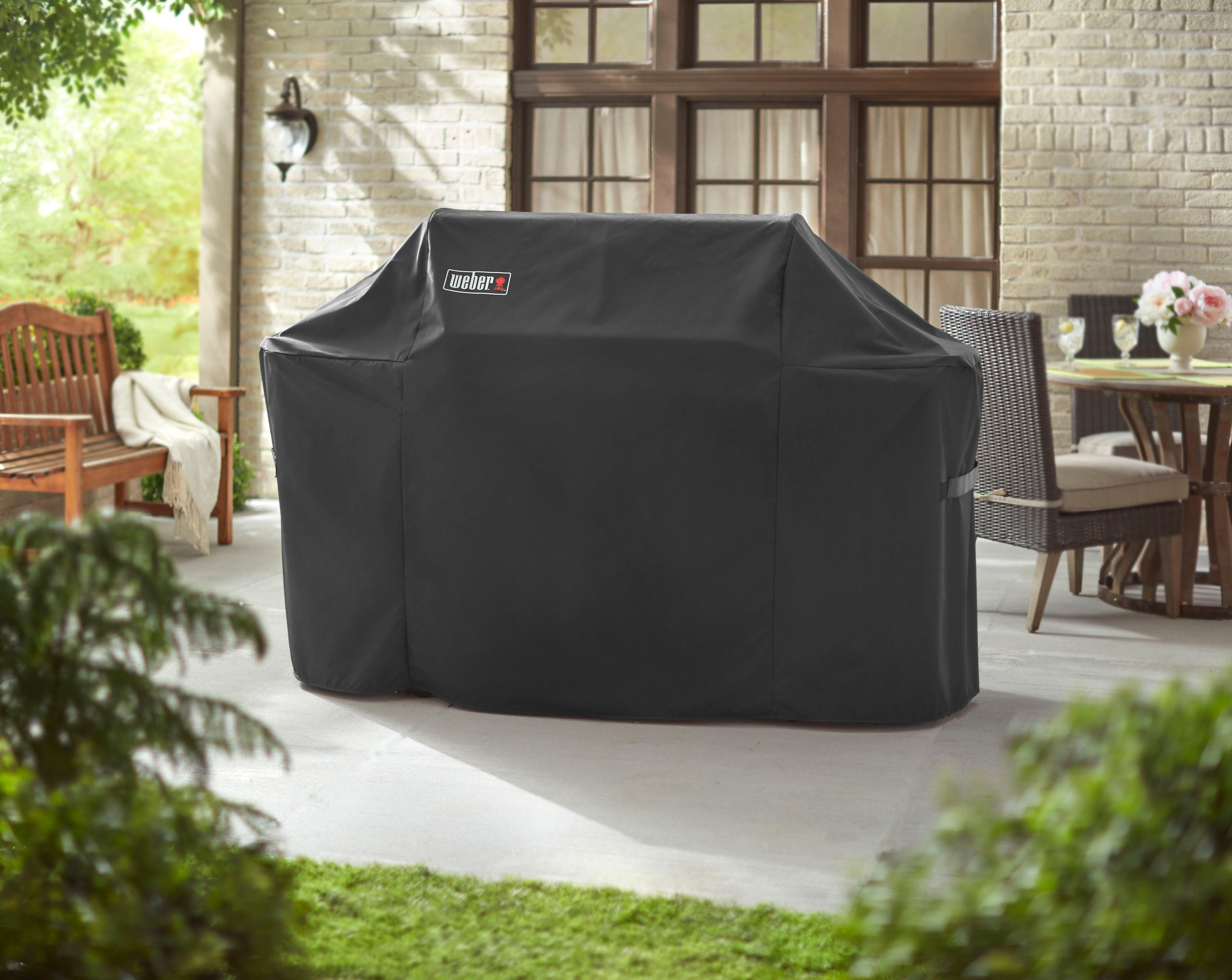 Weber Black Premium Grill Cover - Summit 600 Series - 7109