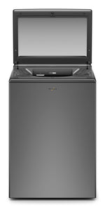 Whirlpool Chrome Shadow Top Load Washer with 2 in 1 Removeable Agitator (6.0 Cu Ft) - WTW8127LC
