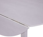 Winter Dining Table with Drop Leaf - Antique White