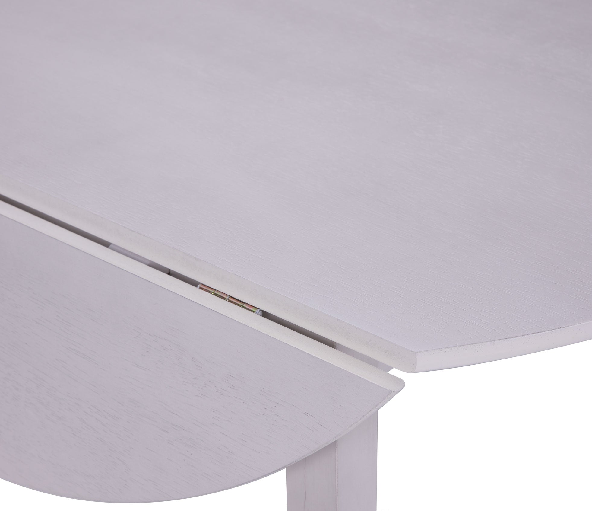 Winter Dining Table with Drop Leaf - Antique White