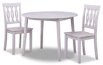 Winter 3-Piece Drop Leaf Dining Set - Antique White