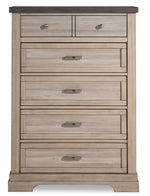 Woodland Chest - Grey, Weathered Beige