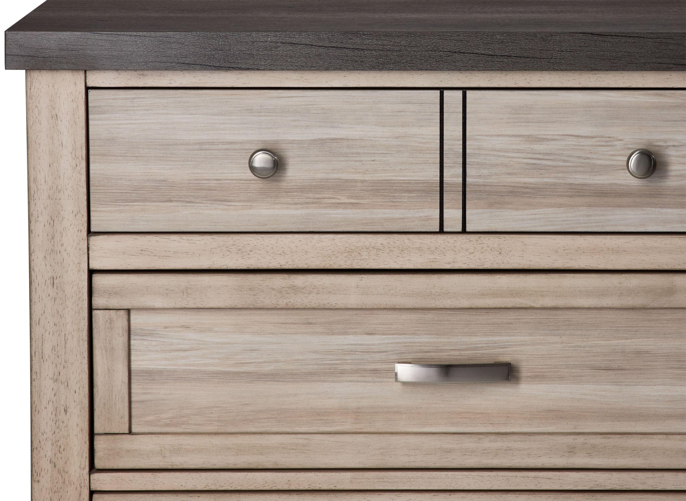 Woodland Chest - Grey, Weathered Beige