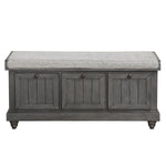 Woodwell Storage Bench - Grey