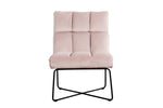 Zana Accent Chair - Rose