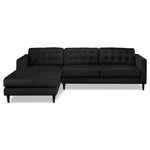 Paragon 2-Piece Sectional with Left-Facing Chaise - Charcoal