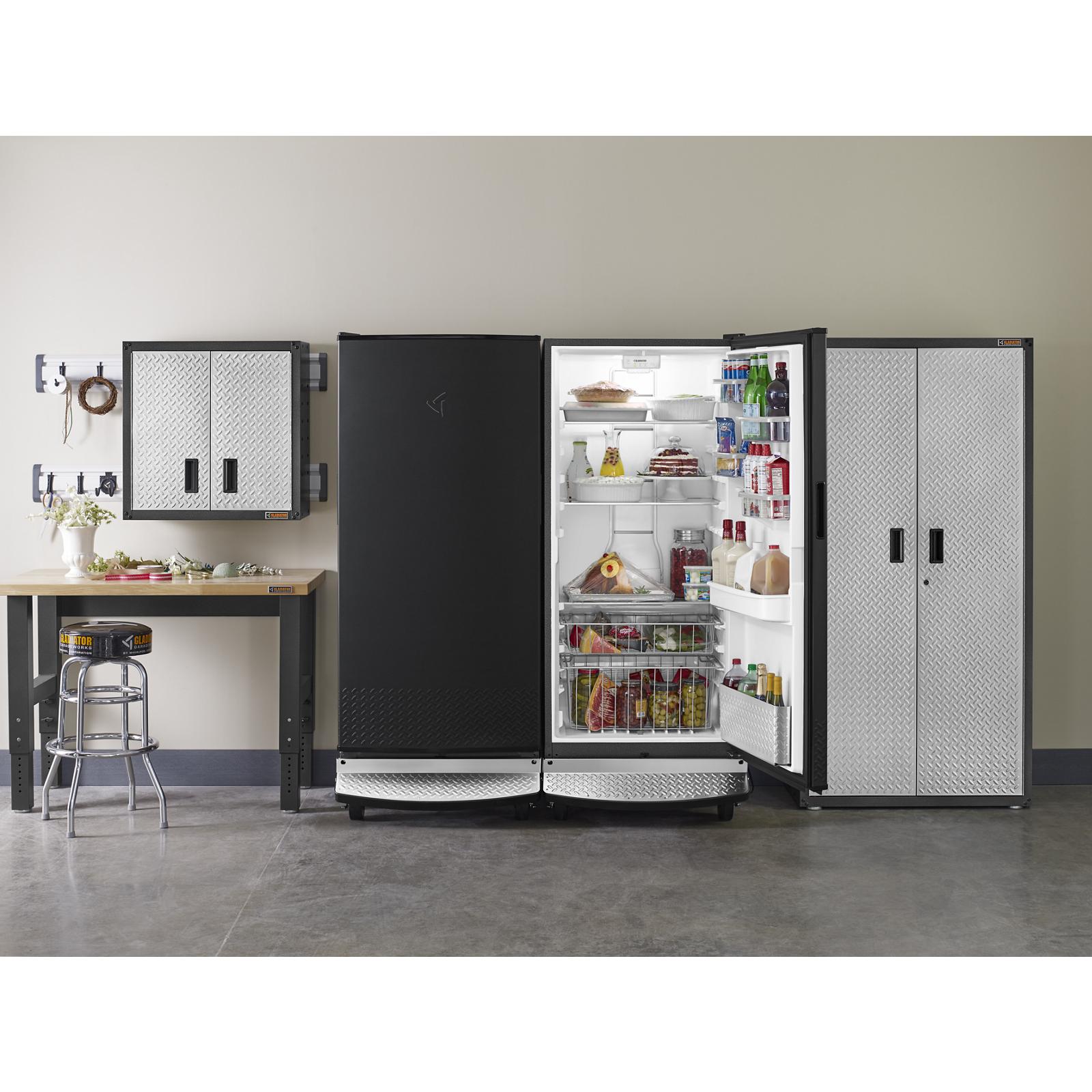 Gladiator Black 17.8 Cu. Ft. Upright Freezer - GAFZ30FDGB