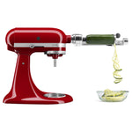 KitchenAid Empire Red Artisan® Series Tilt-Head Stand Mixer with Premium Accessory Pack - KSM195PSER