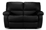 Piermont Reclining Loveseat - Black