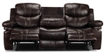 Barcelona II Reclining Sofa - Dark Brown