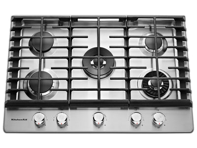 KitchenAid Surface de cuisson au gaz inox KCGS950ESS