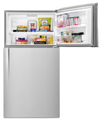 Whirlpool 33" 21.3 Cu. Ft. Stainless Steel Top-Freezer Refrigerator - WRT541SZDM