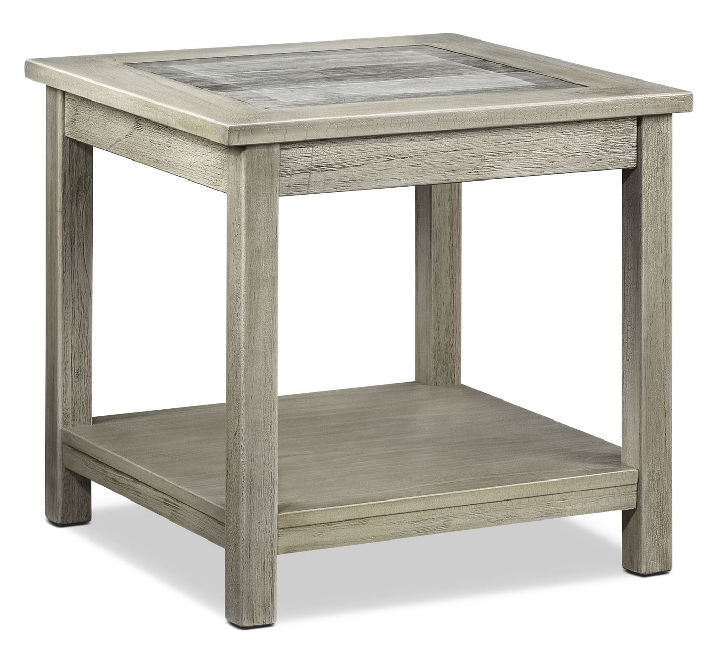 Thomas End Table - Natural Beige