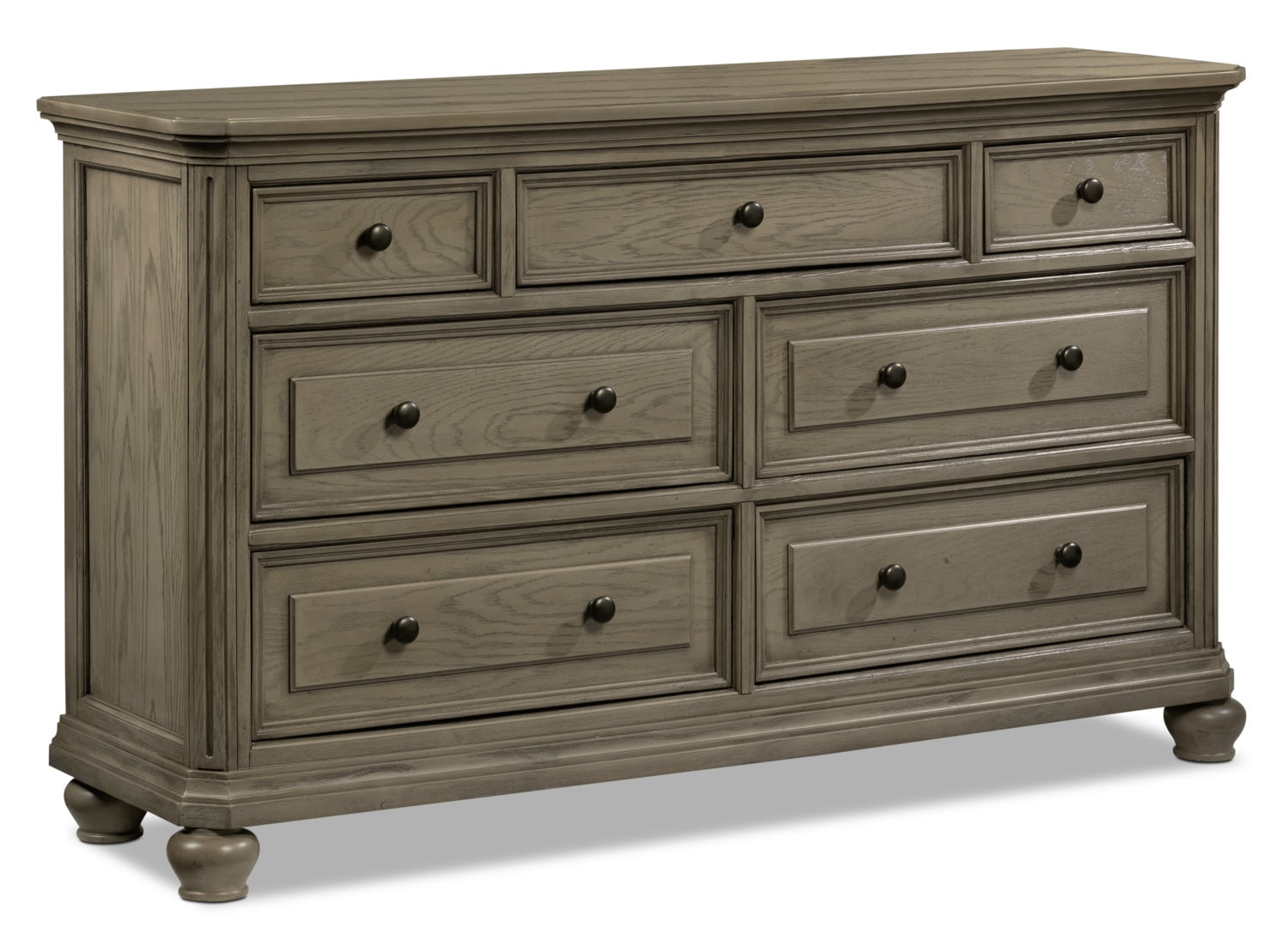 Antigo Dresser - Wire-Brushed Grey