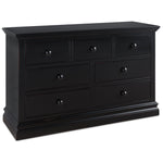 Cameron 7 Drawer Dresser - Black