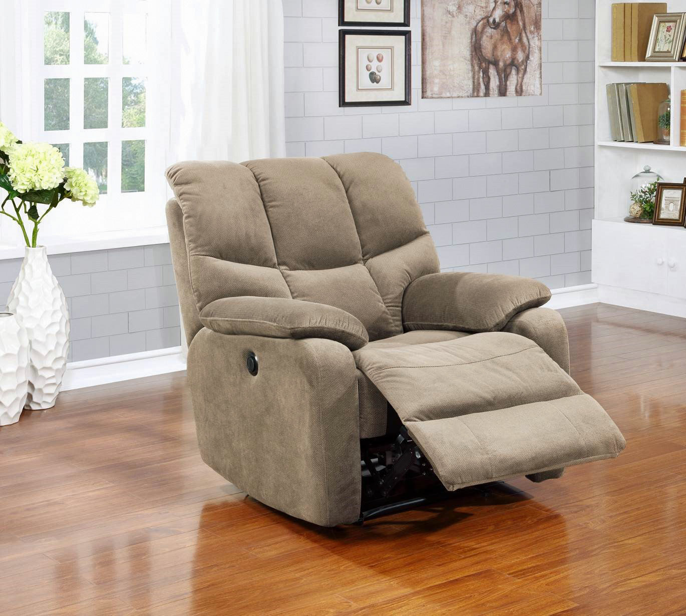 Jerry Power Recliner - Beige