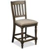 Bilboa Tabouret hauteur bistrot – chêne grillé