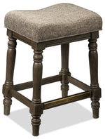 Bilboa Counter Height Backless Stool - Roasted Oak
