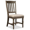 Bilboa Chaise sans bras – chêne grillé