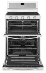 Whirlpool White Freestanding Double Gas Range (6.0 Cu. Ft.) - WGG745S0FH