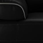 Sutton Sofa and Loveseat Set - Black