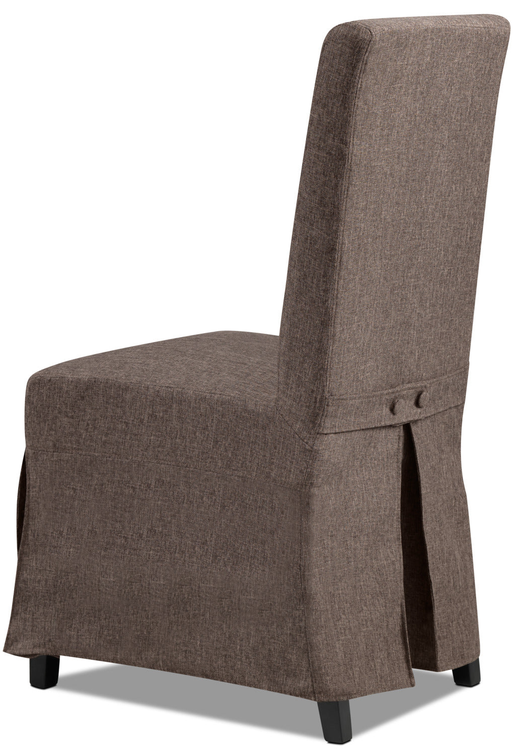 Glambrey Slip Chair w/ 2 Covers - Denim and Slate