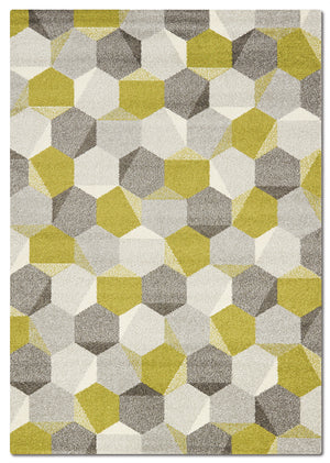 Camino Tapis (5 pi X 8 pi) - vert et gris