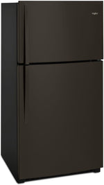 Whirlpool 32.8" 21 Cu. Ft. Black Stainless Steel Top-Freezer Refrigerator - WRT541SZHV