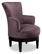 Justine Accent Chair - Plum