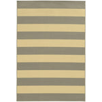 Calypso W4768HL Striped Indoor/Outdoor Area Rug (3'7"X5'6")