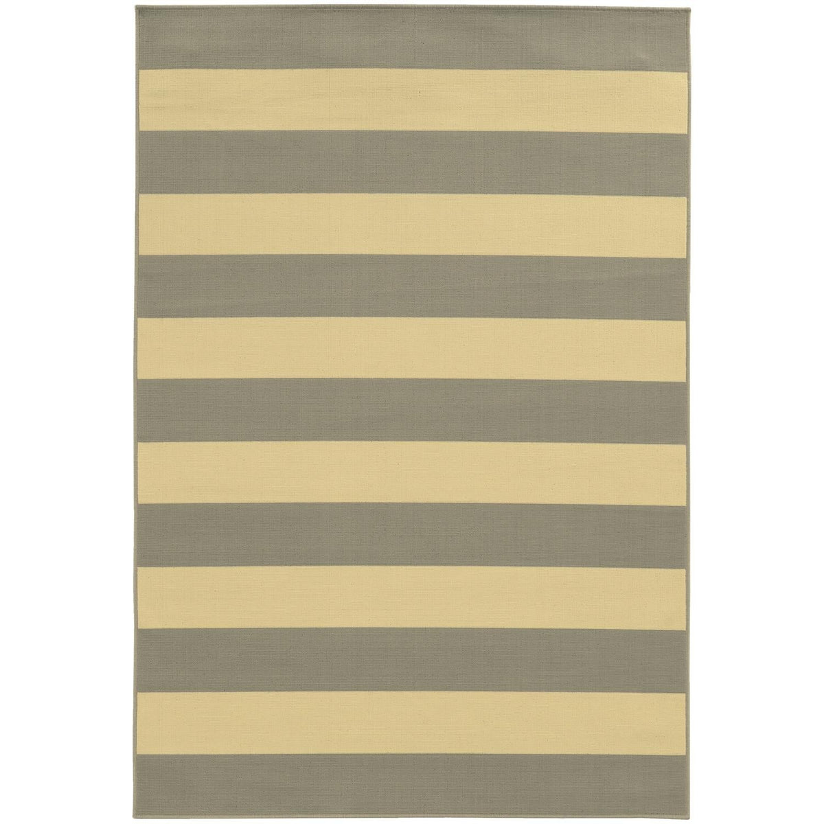 Calypso W4768HL Striped Indoor/Outdoor Area Rug (3'7"X5'6")