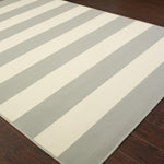 Calypso W4768HL Striped Indoor/Outdoor Area Rug (8'6"X13')