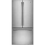 GE Stainless Steel Counter-Depth French Door Refrigerator (18.6 Cu. Ft.) - GWE19JSLSS