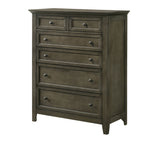 San Mateo 6-Drawer Chest - Pewter
