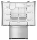 Maytag 35.6" 25 Cu. Ft. Stainless Steel French Door Refrigerator - MFI2570FEZ
