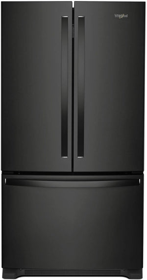 Whirlpool Réfrigérateur 20,0 pi³ avec porte à deux battants noir WRF540CWHB