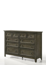 San Mateo 6-Piece King Storage Bedroom Package - Pewter