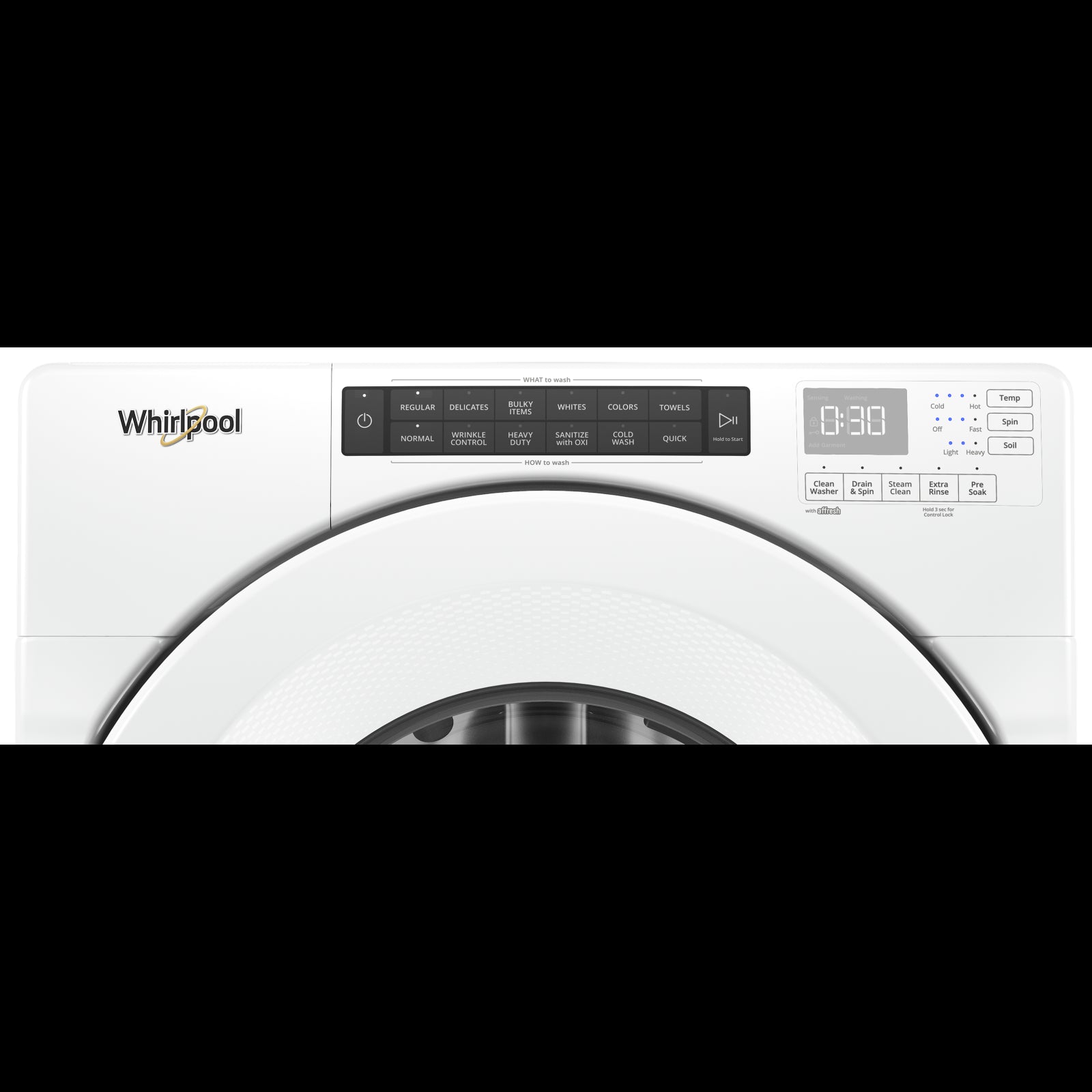 Whirlpool White Front Load Washer (5 Cu. Ft.) - WFW560CHW
