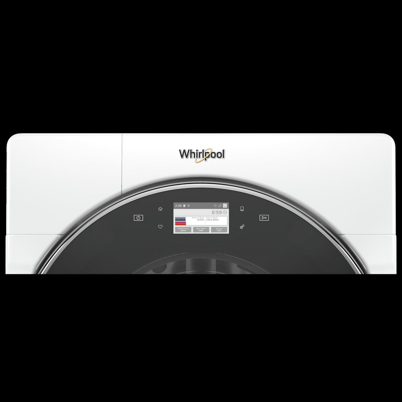 Whirlpool White Front Load Washer (5.8 Cu.Ft.) - WFW9620HW