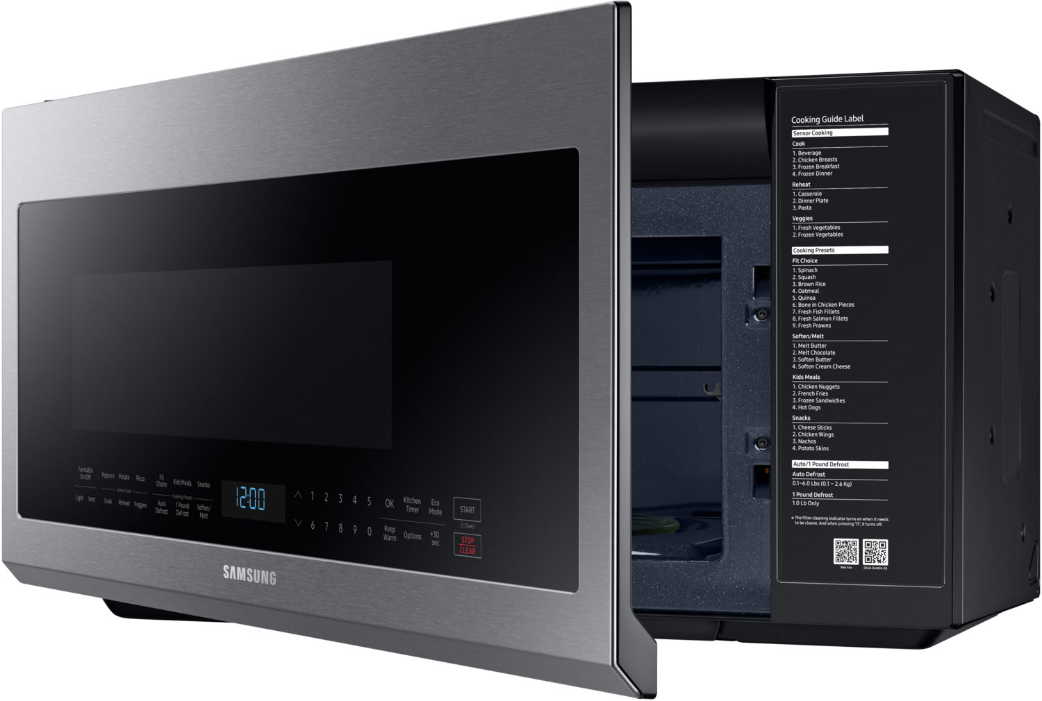 Samsung Stainless Steel Over-the-Range Microwave (2.1 Cu. Ft.) - ME21M706BAS/AC
