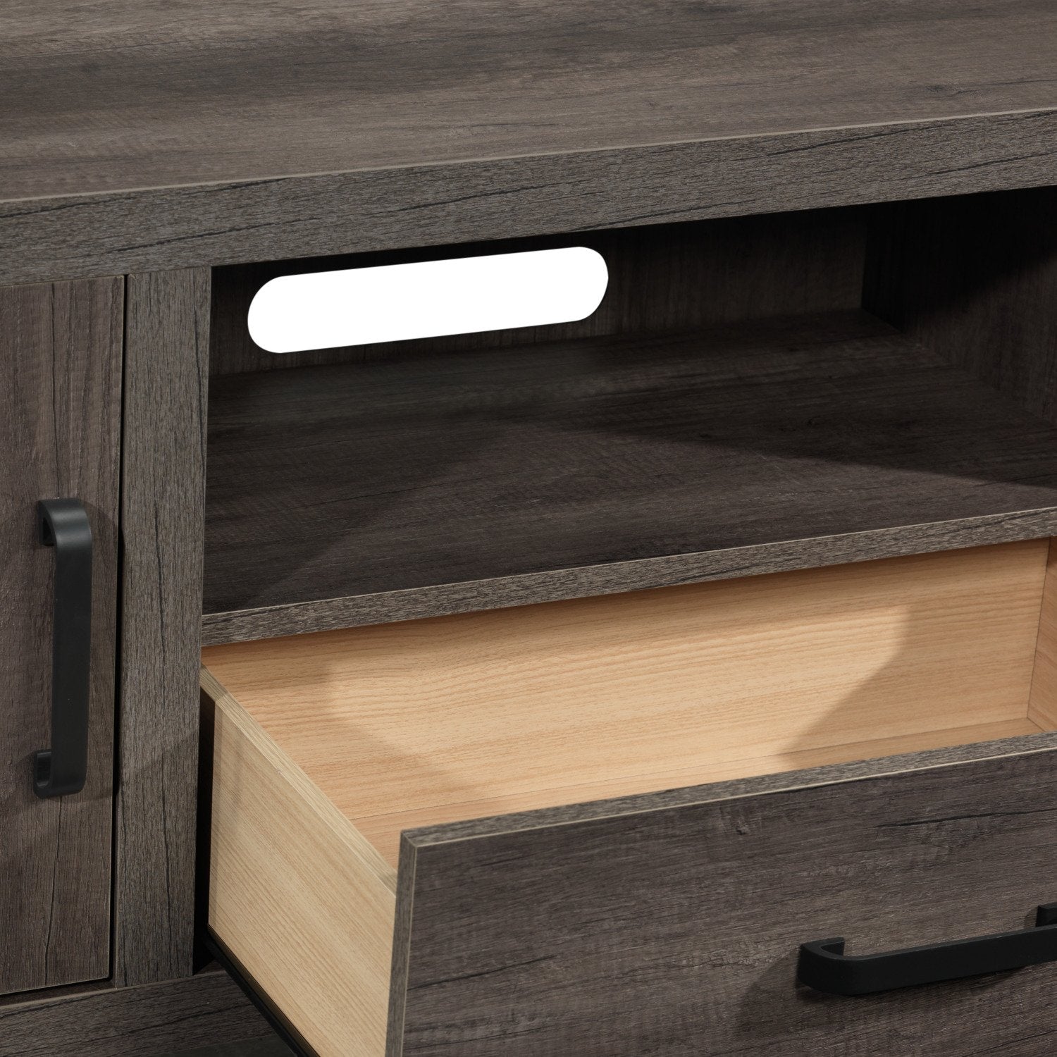 Dean TV Stand - Greystone