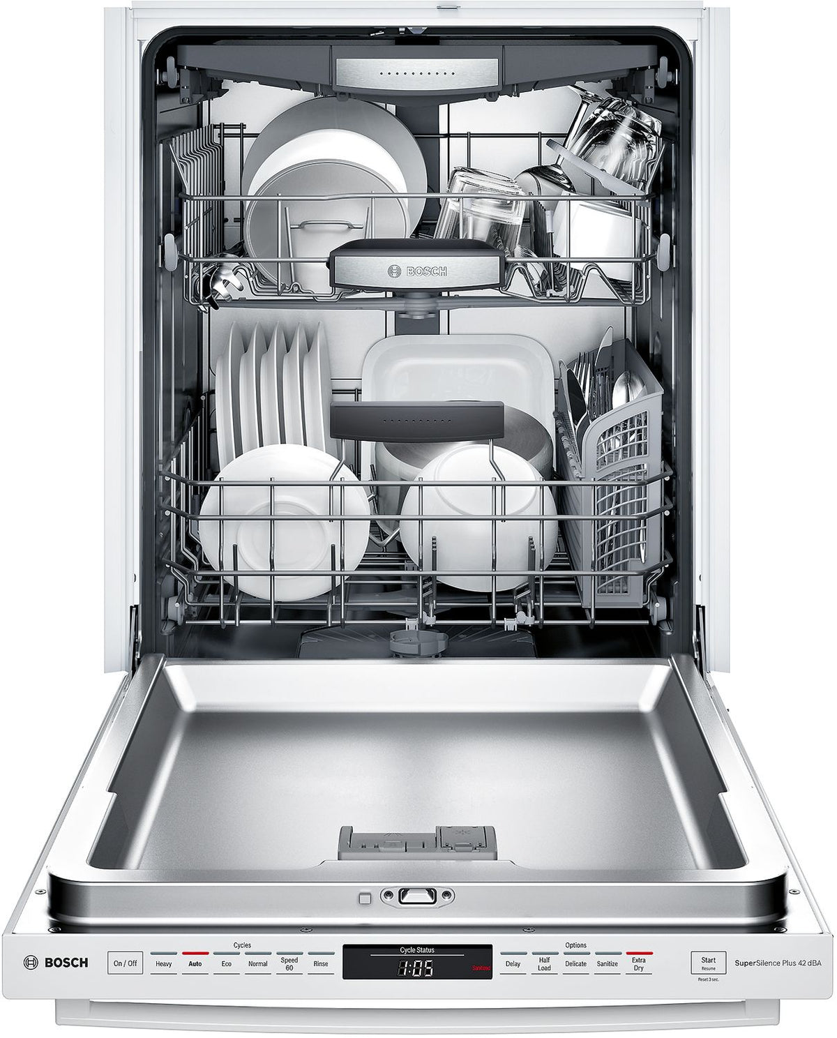 Bosch White 24" Dishwasher - SHXM78W52N