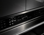 KitchenAid Black Stainless Steel Wall Oven (5.0 Cu. Ft.) w/ Microwave (1.4 Cu. Ft.) - KOCE500EBS