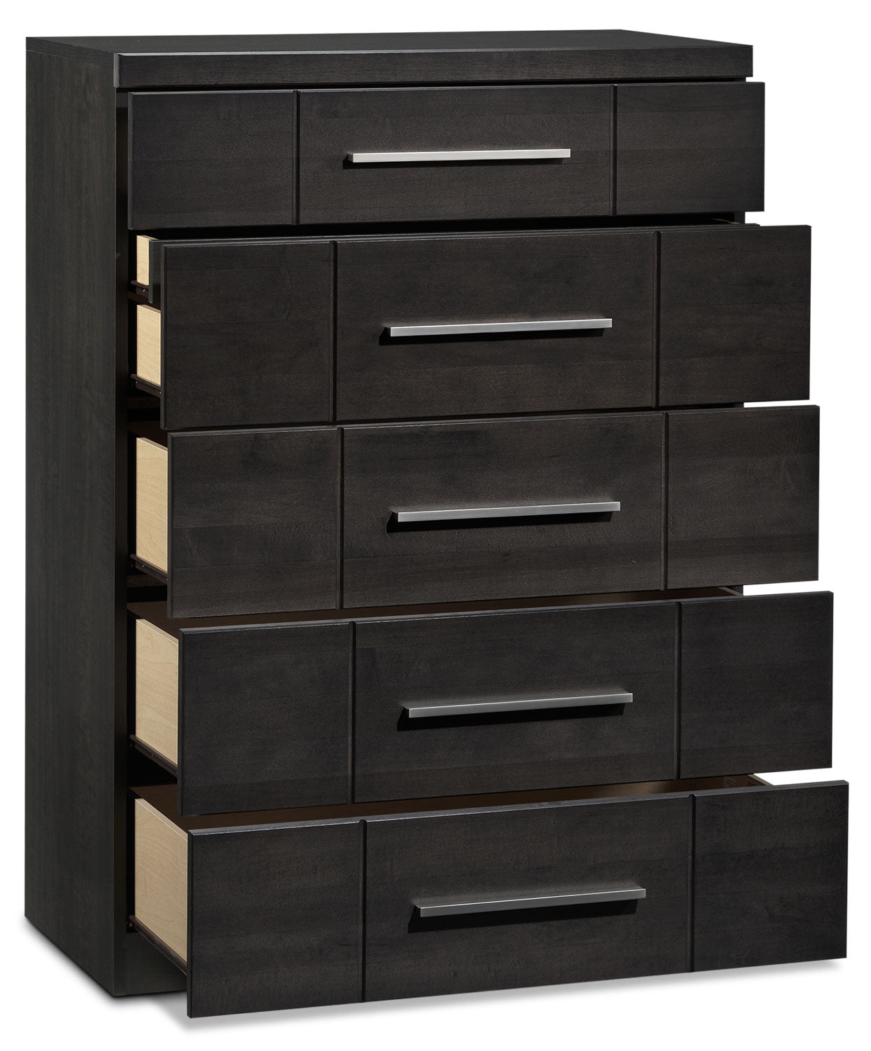 Seville 6-Drawer Chest - Charcoal