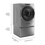 Whirlpool Chrome Shadow Front Load Washer (5.8 cu.ft.) - WFW8620HC